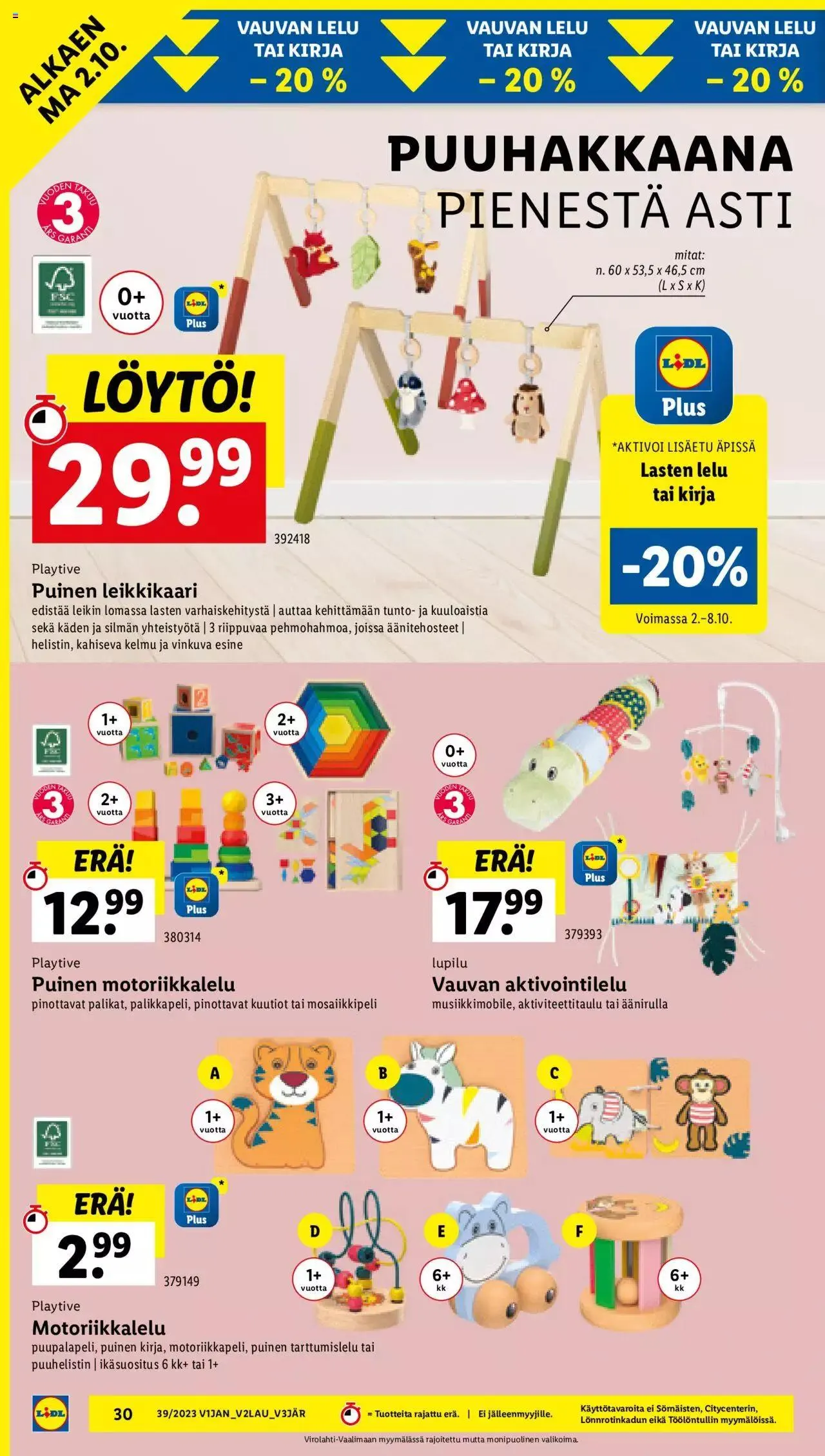 Lidl tarjoukset voimassa alkaen 28. syyskuuta - 4. lokakuuta 2023 - Tarjouslehti sivu 36