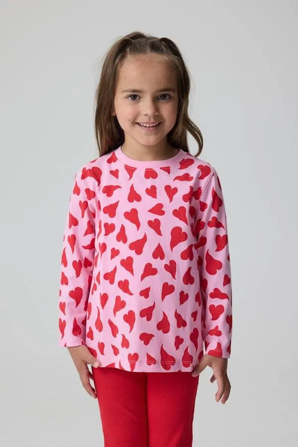 Pitkähihainen pusero puuvillaa