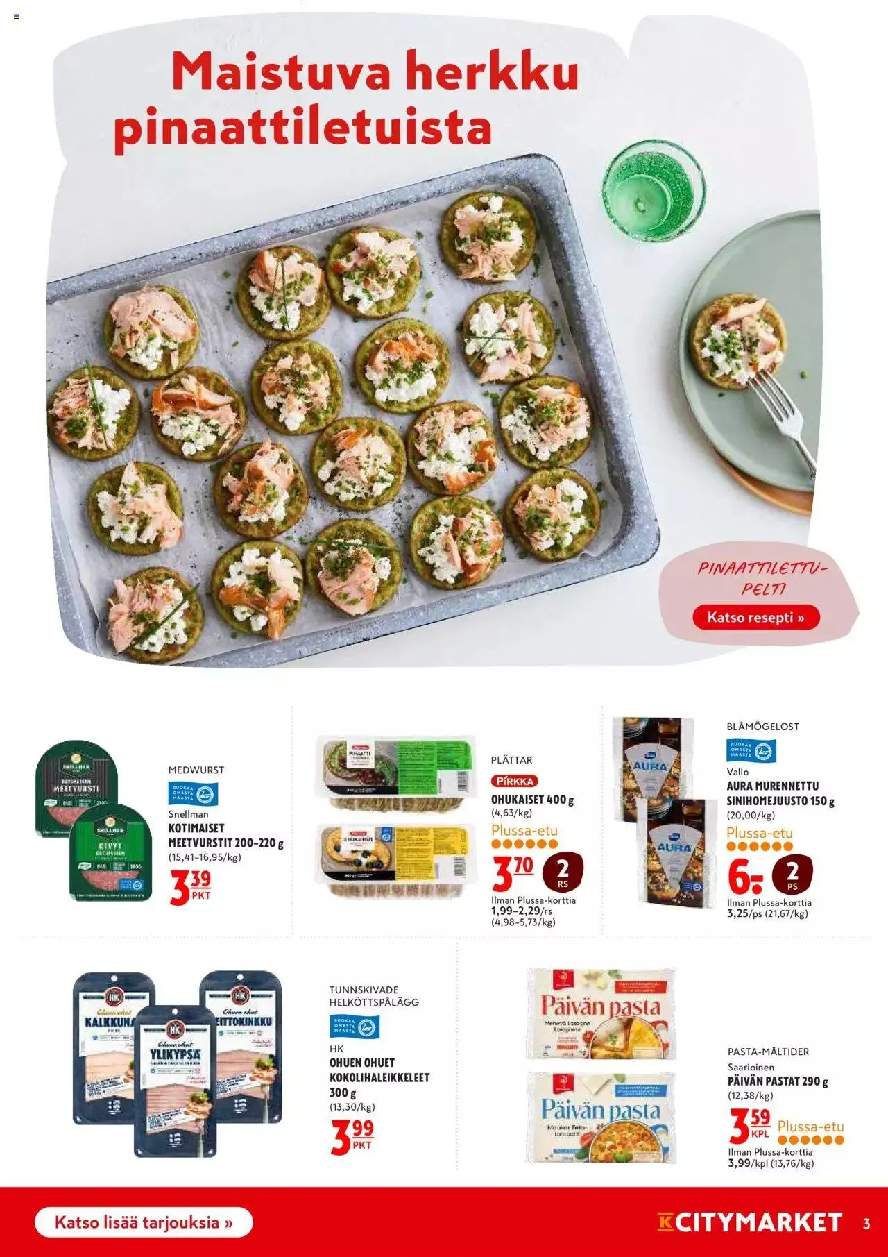K-Citymarket - Tarjoukset voimassa alkaen 25. syyskuuta - 27. syyskuuta 2023 - Tarjouslehti sivu 3