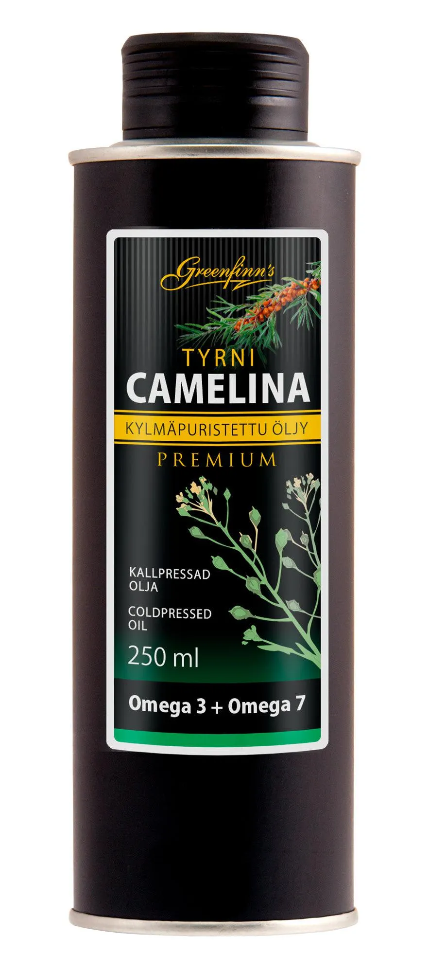 Camelina-tyrniöljy, 250 ml