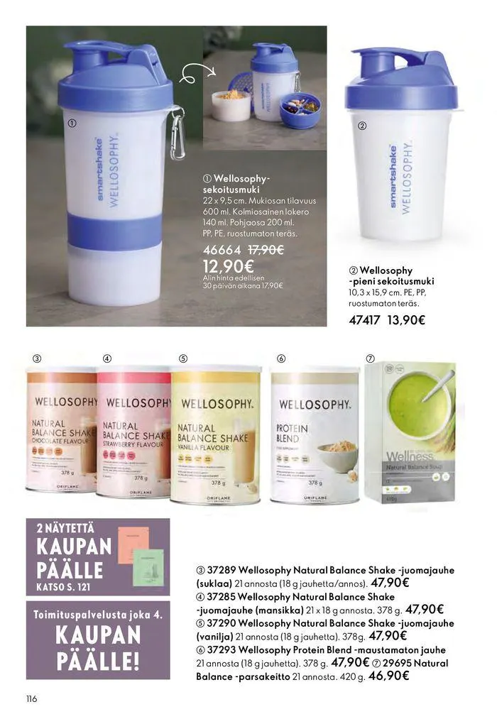 Oriflame tarjoukset voimassa alkaen 22. elokuuta - 5. syyskuuta 2024 - Tarjouslehti sivu 116