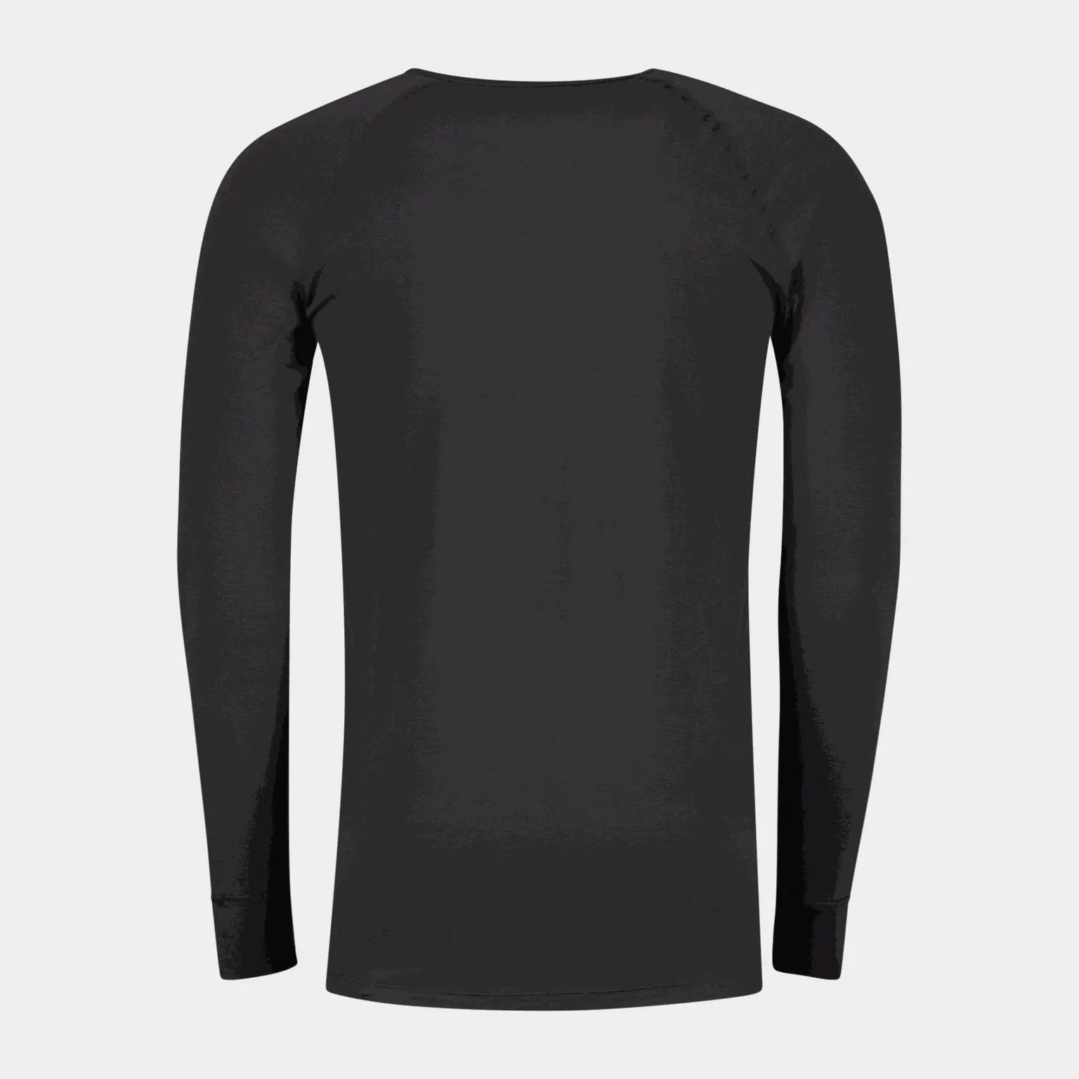 Falkenberg Bamboo Roundneck, miesten tekninen kerrastopaita - Musta