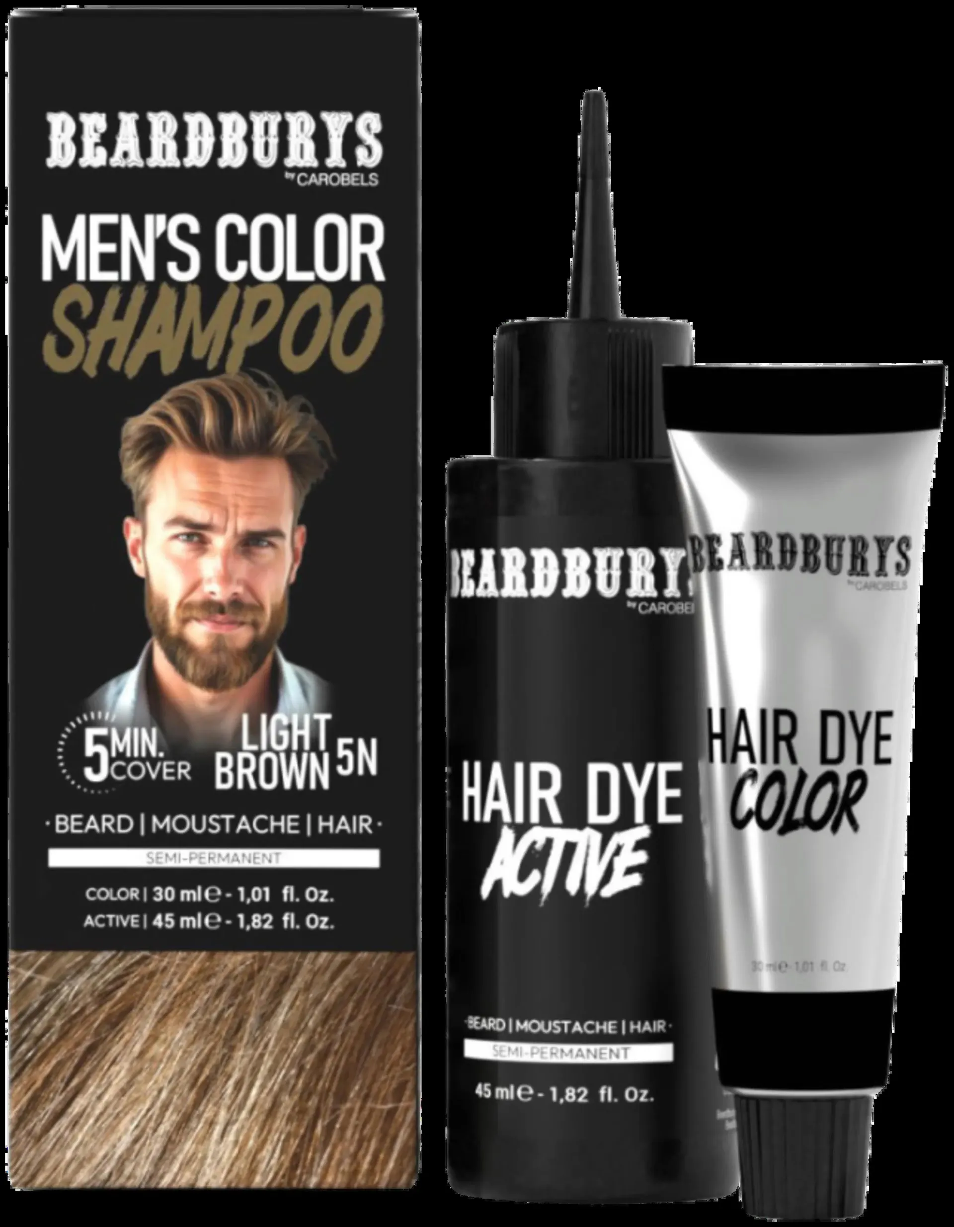 Parta- ja hiusväri vaalean ruskea 5N