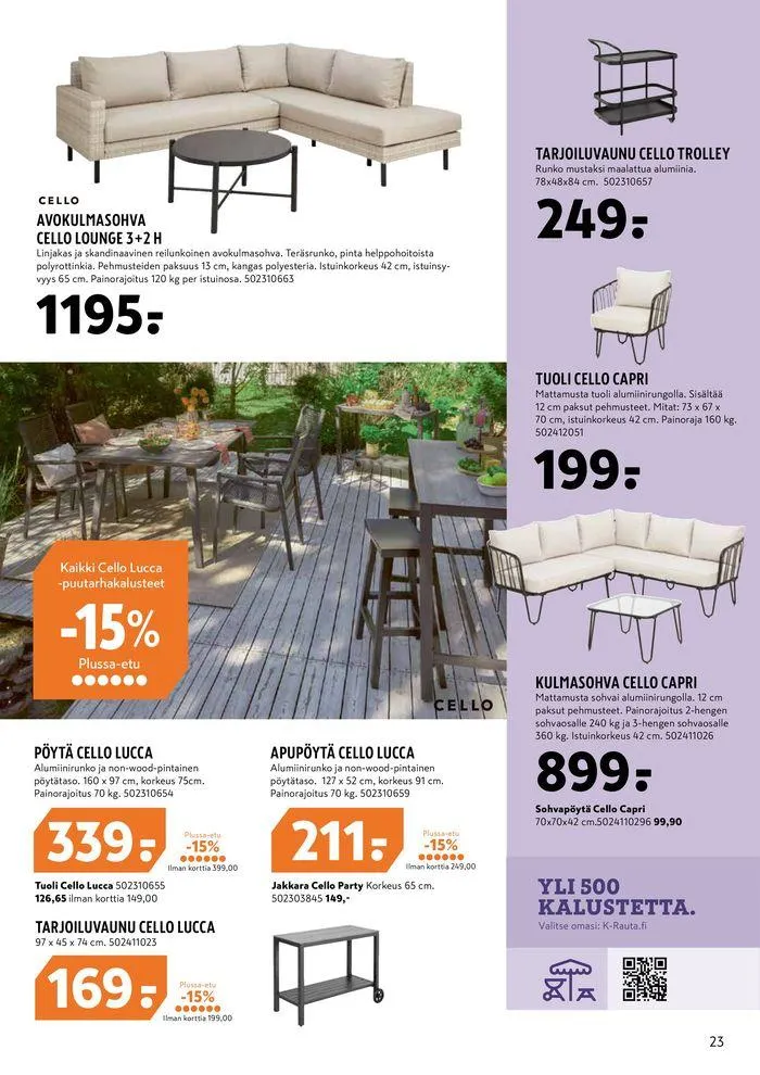 Autta alkuun ja eteenpain voimassa alkaen 24. toukokuuta - 4. kesäkuuta 2024 - Tarjouslehti sivu 23