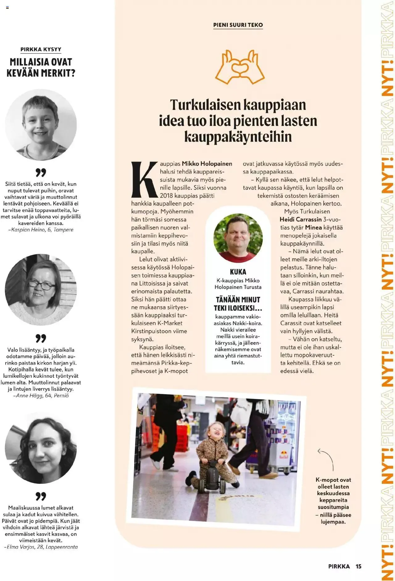 K-Market - Pirkka voimassa alkaen 27. maaliskuuta - 23. huhtikuuta 2024 - Tarjouslehti sivu 15