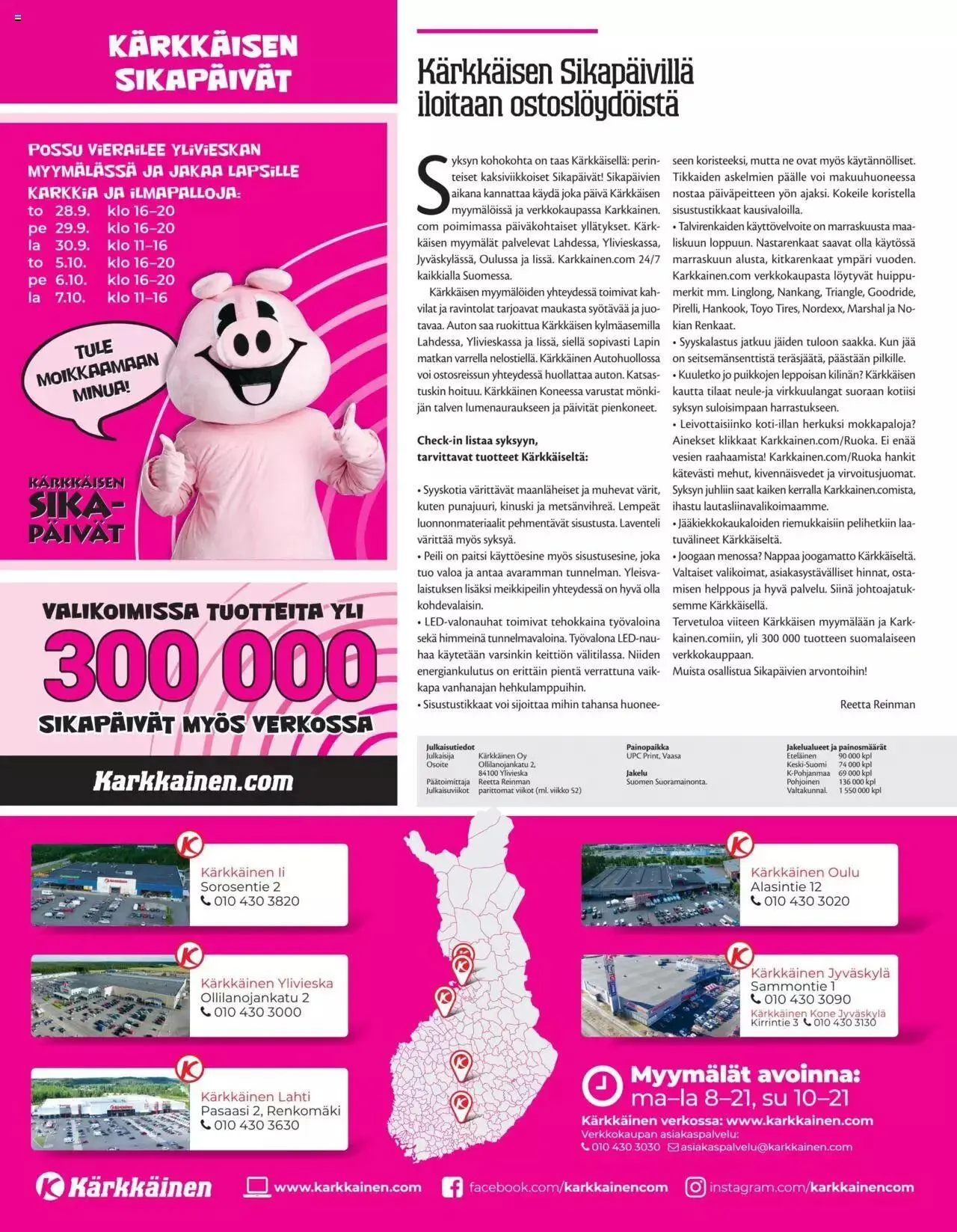 Kärkkäinen - Tarjoukset Keski-Suomen painos voimassa alkaen 27. syyskuuta - 10. lokakuuta 2023 - Tarjouslehti sivu 2