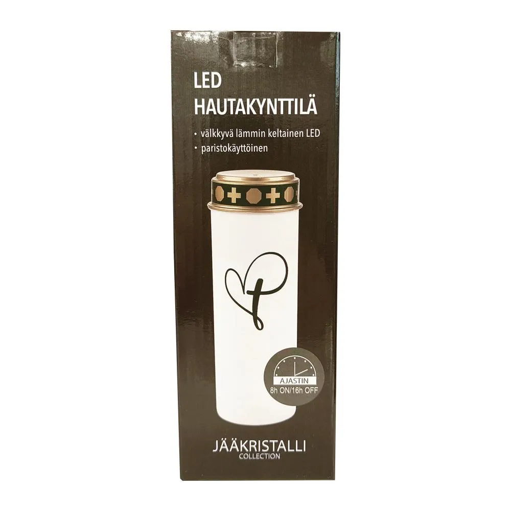 Hautakynttilä Led