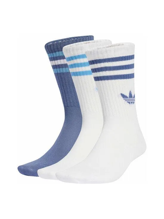3 Stripes Crew -sukat 3-pack