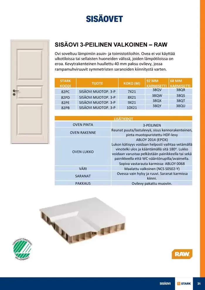 Ovivalikoima voimassa alkaen 19. marraskuuta - 31. joulukuuta 2024 - Tarjouslehti sivu 31