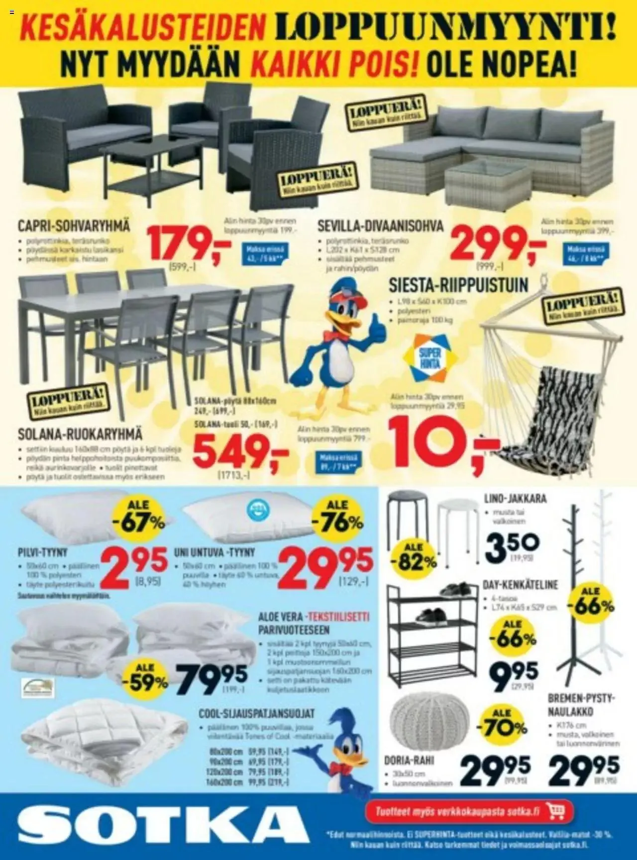 Sotka tarjoukset voimassa alkaen 10. heinäkuuta - 31. joulukuuta 2023 - Tarjouslehti sivu 8