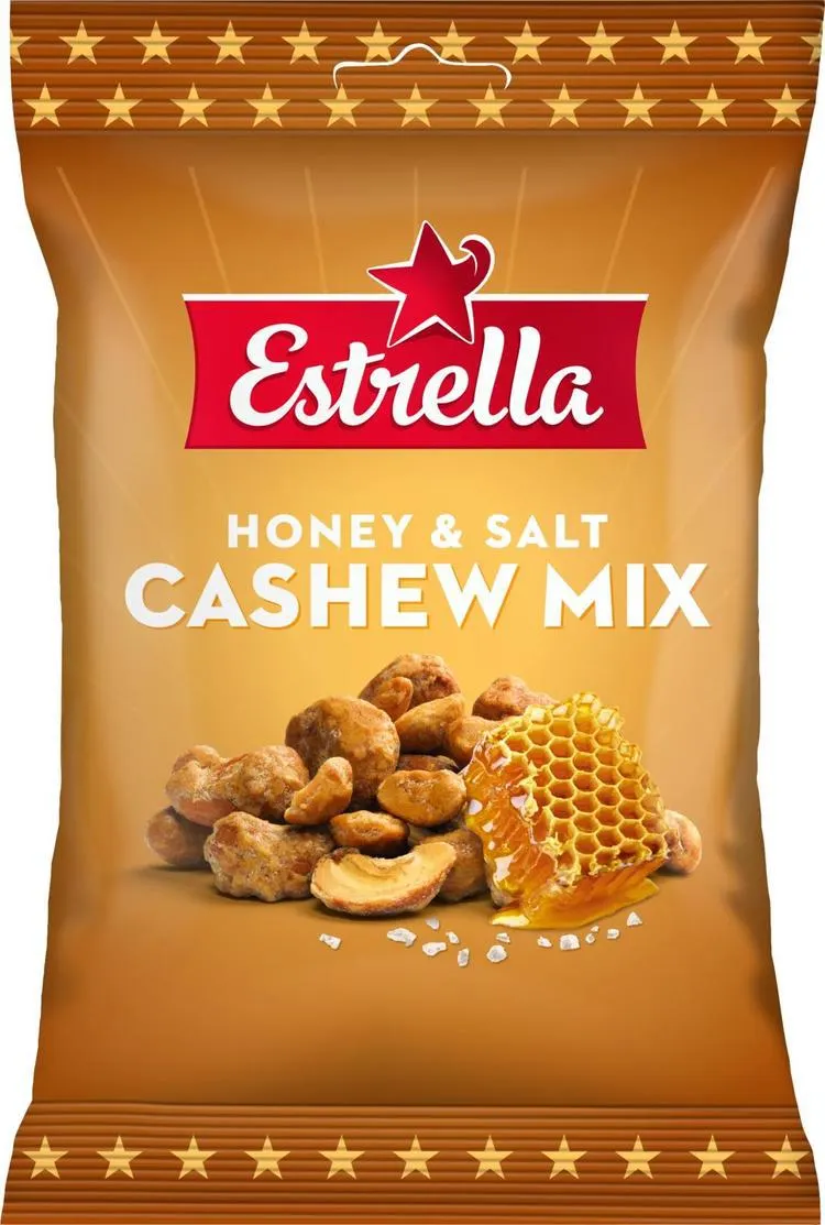 Estrella Honey & Salt Cashew Mix 140g