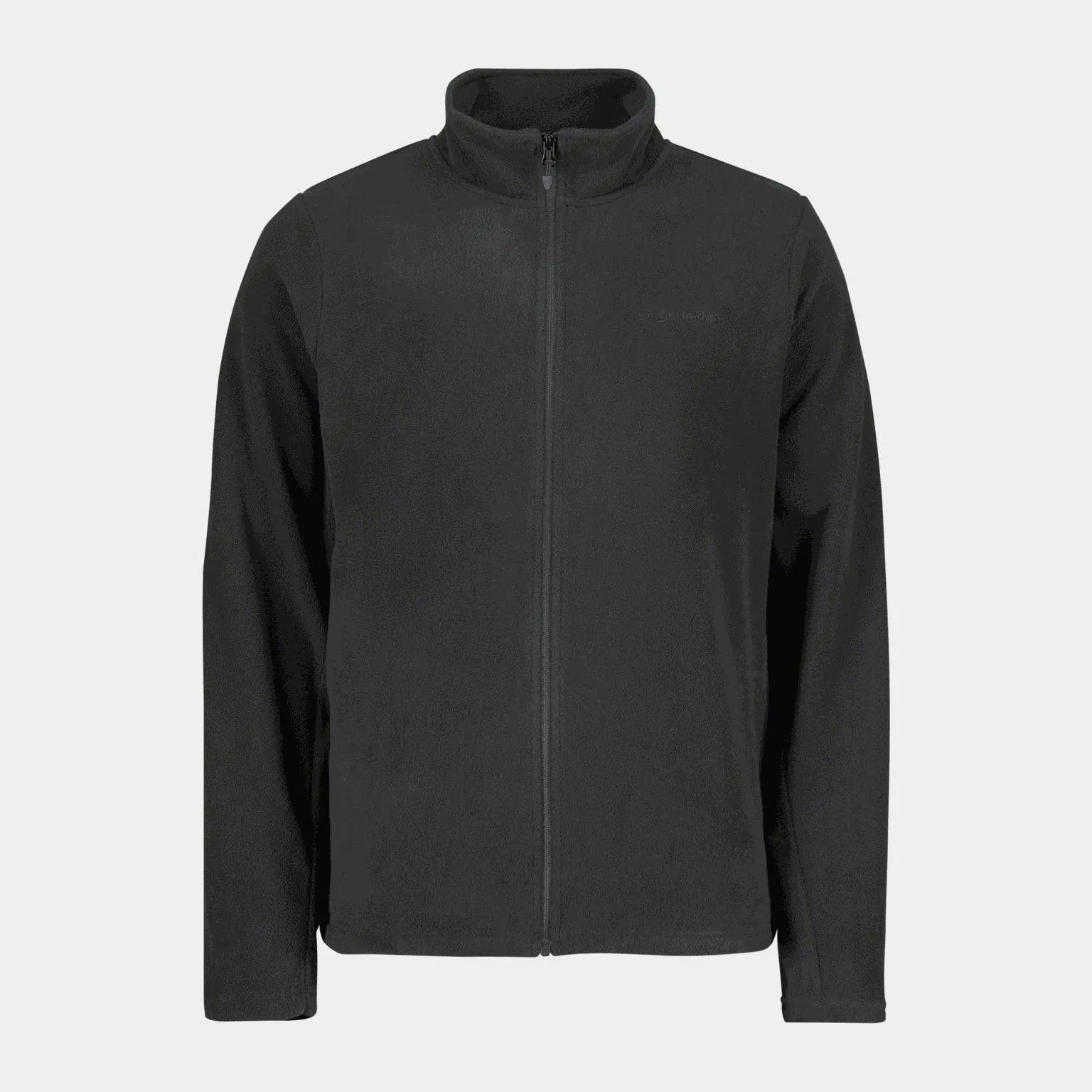 Skjolden Recycled Fleece Jacket, fleecetakki - Musta