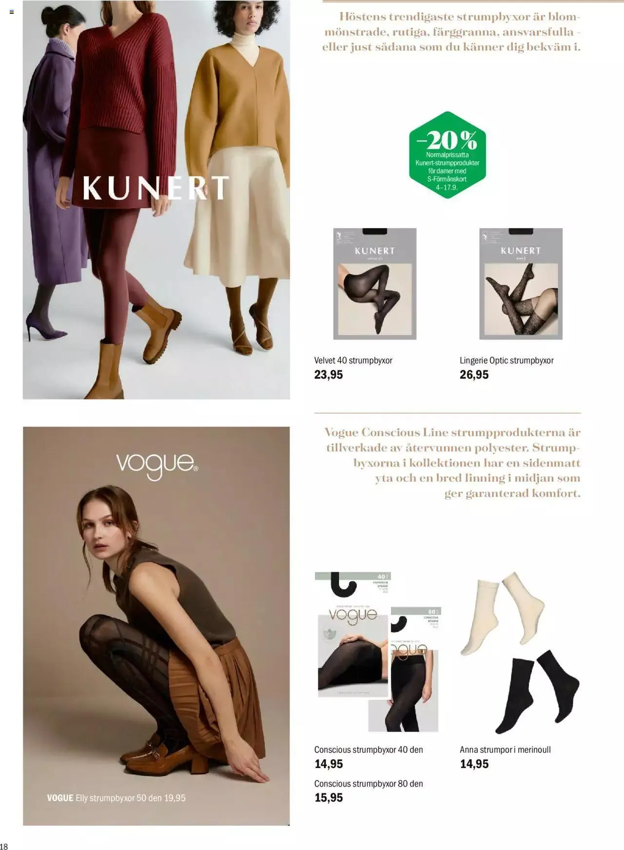 Sokos - Sokos kuvasto ruotsi syyskuu 2023 voimassa alkaen 4. syyskuuta - 8. lokakuuta 2023 - Tarjouslehti sivu 18