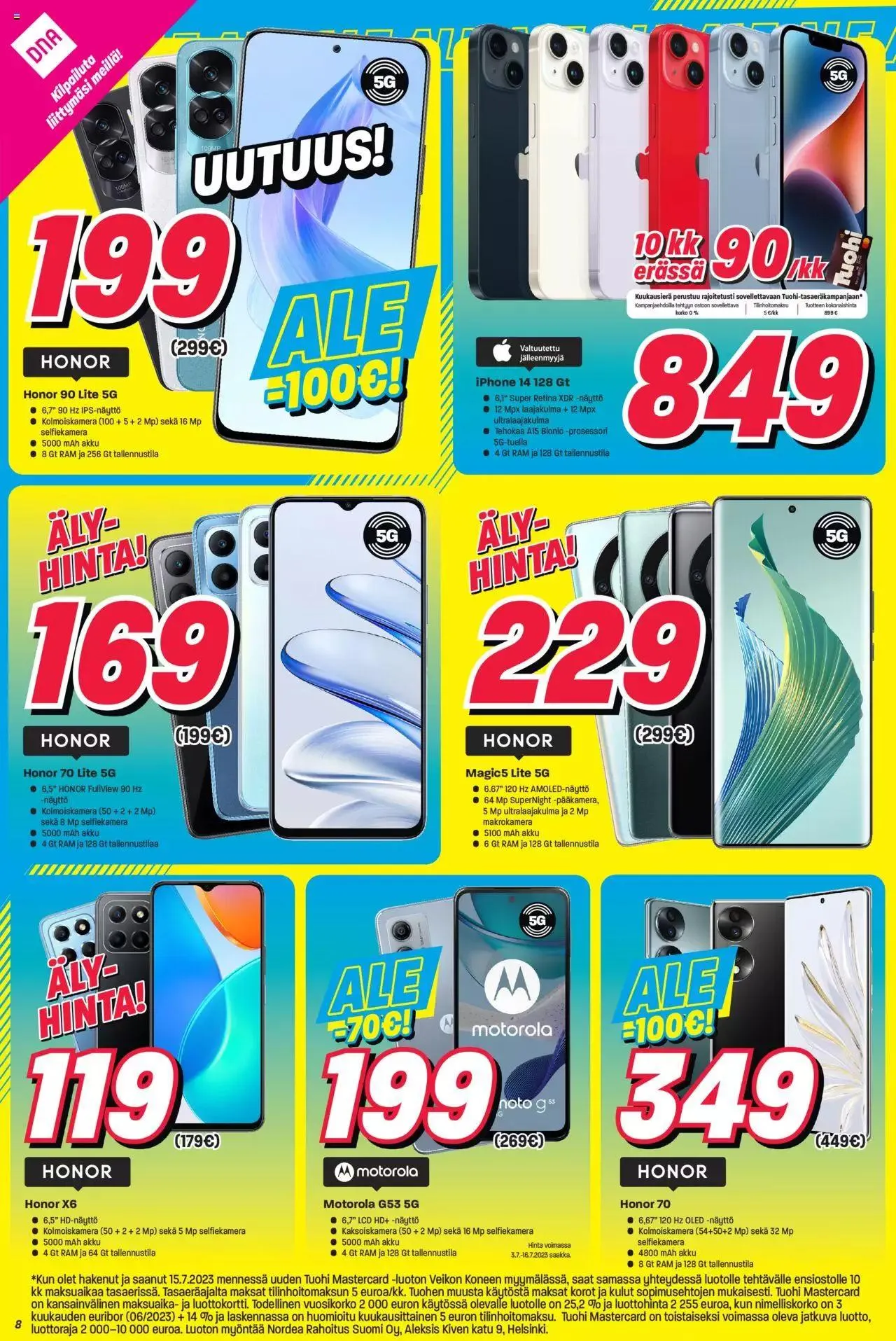 Veikon Kone tarjoukset voimassa alkaen 15. heinäkuuta - 31. joulukuuta 2023 - Tarjouslehti sivu 8