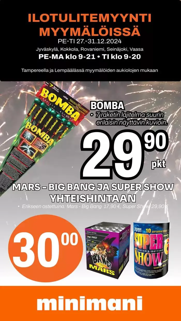 Parhaat tarjouksemme sinulle - 1