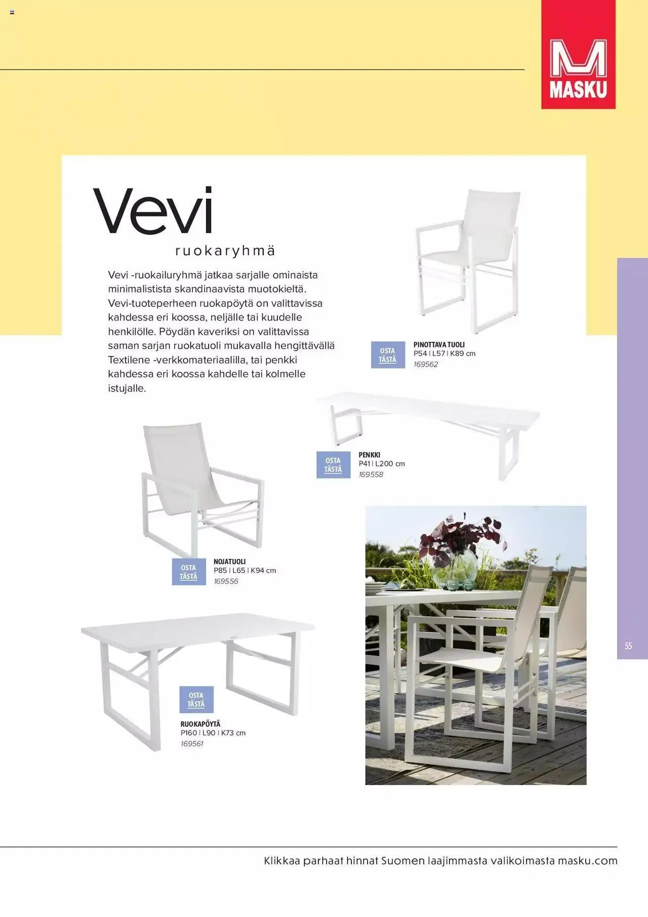 Masku tarjoukset - KESÄ 2024 voimassa alkaen 1. huhtikuuta - 31. joulukuuta 2024 - Tarjouslehti sivu 55