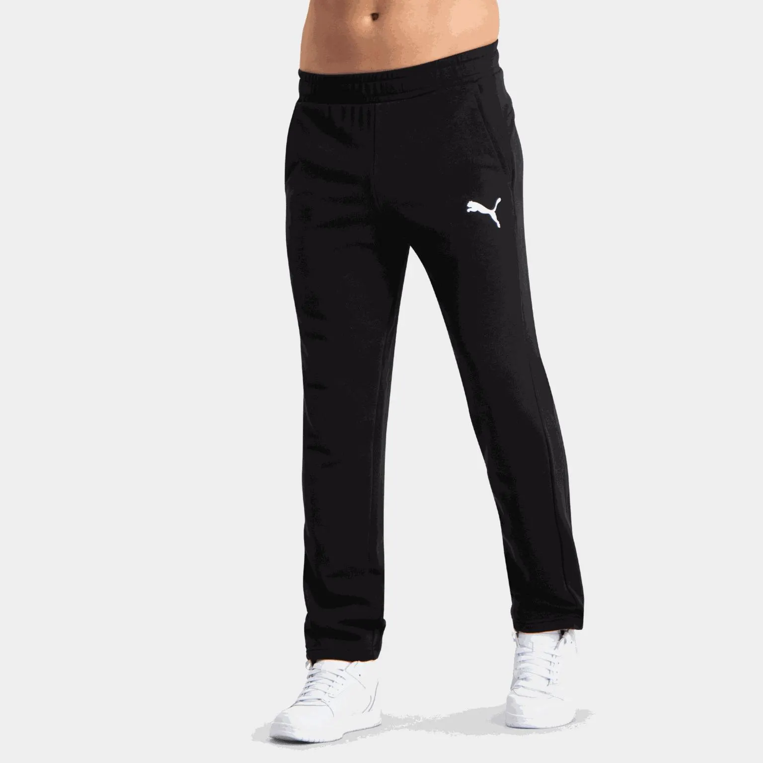 ESS Logo Pant, miesten collegehousut - Musta