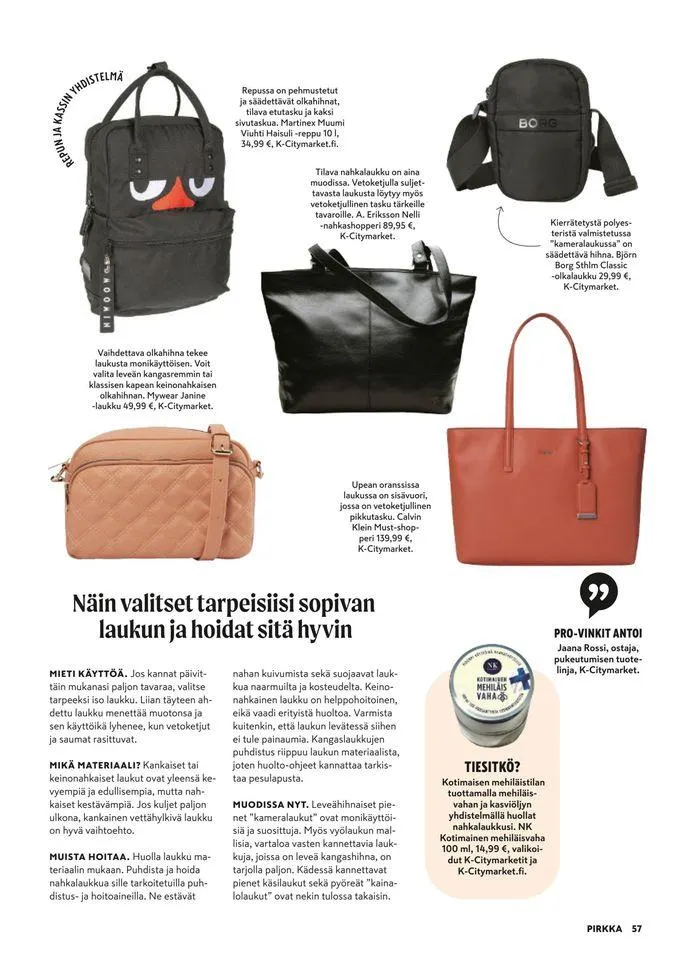 Pirkka 5/2024 voimassa alkaen 24. huhtikuuta - 31. toukokuuta 2024 - Tarjouslehti sivu 60