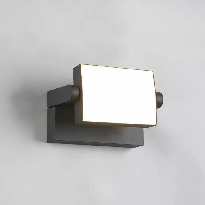 Ulkoseinävalaisin Trio Kansas antrasiitti 20 x 10 cm