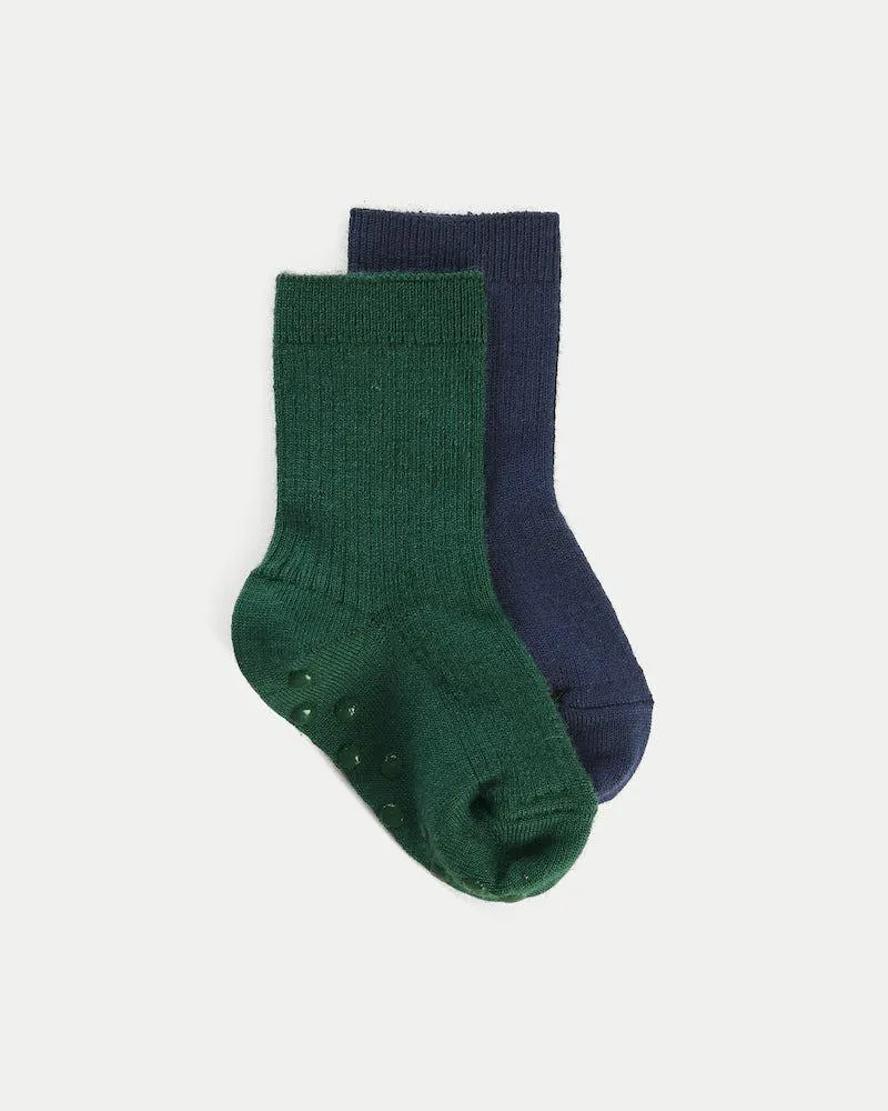 2-pack liukumattomat sukat