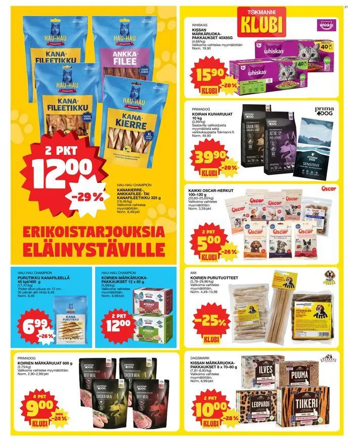 Tarjoussanomat voimassa alkaen 12. elokuuta - 26. elokuuta 2024 - Tarjouslehti sivu 21