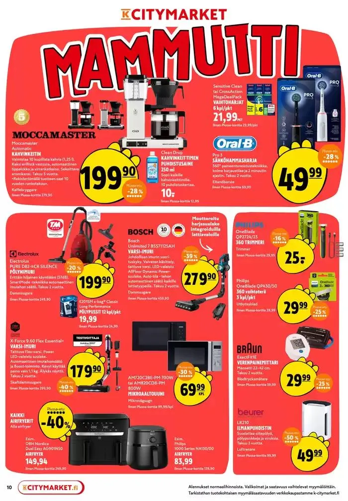 K-citymarket tarjoukset voimassa alkaen 13. maaliskuuta - 23. maaliskuuta 2025 - Tarjouslehti sivu 10