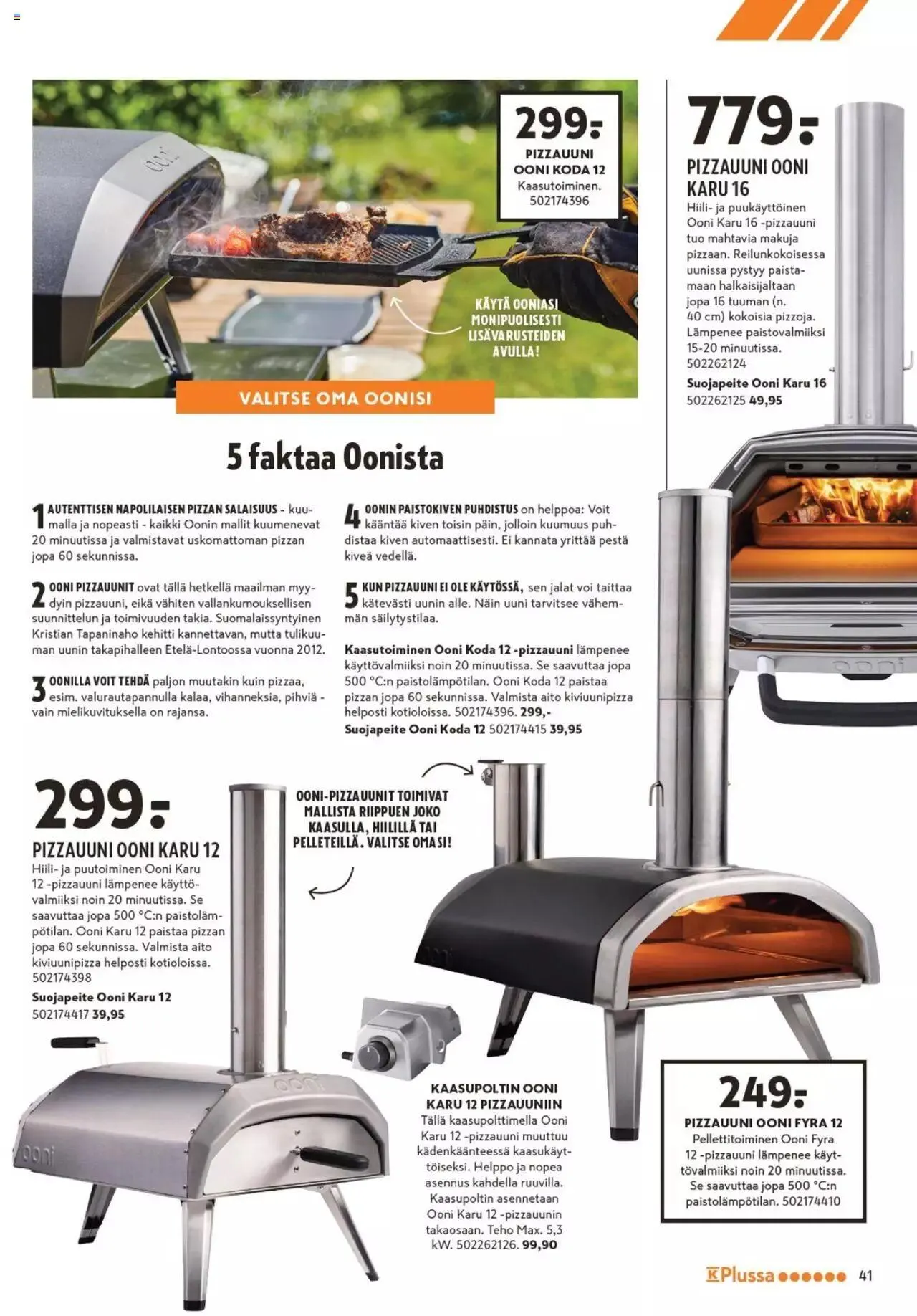 K-Rauta - Liekeissä-kuvasto 2023 voimassa alkaen 27. maaliskuuta - 31. heinäkuuta 2023 - Tarjouslehti sivu 41