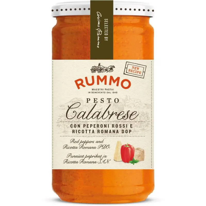 Pestokastike Rummo 190 g Pesto Calabrese