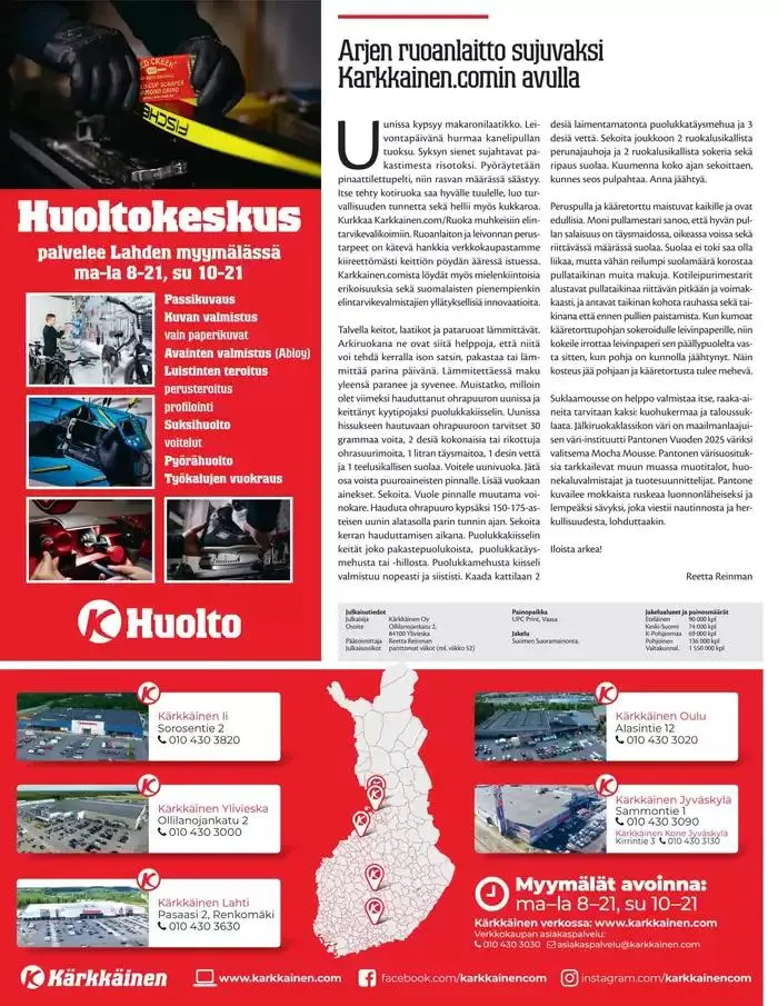 Alennukset ja kampanjat voimassa alkaen 8. tammikuuta - 15. tammikuuta 2025 - Tarjouslehti sivu 8