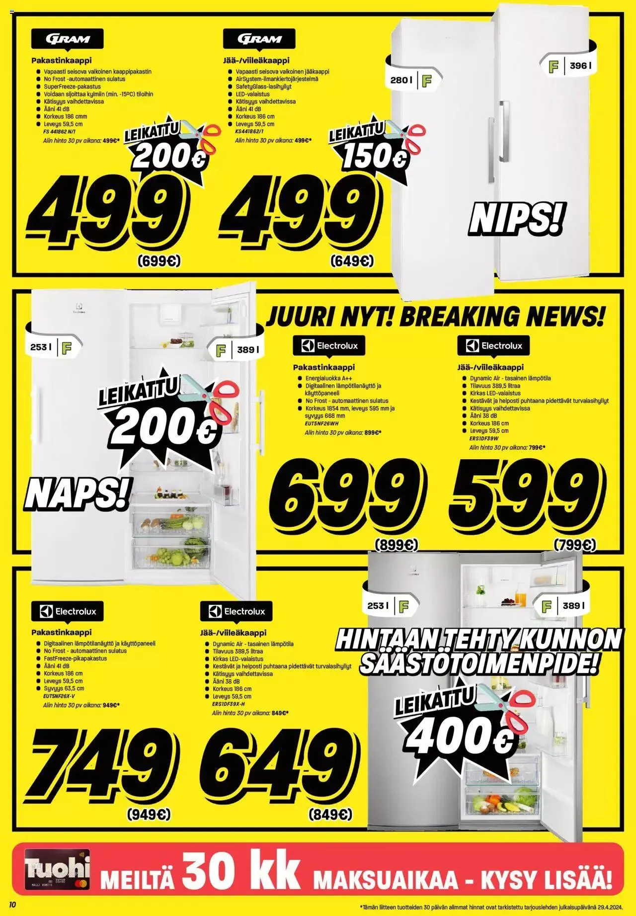Veikon Kone tarjoukset voimassa alkaen 29. huhtikuuta - 5. toukokuuta 2024 - Tarjouslehti sivu 10