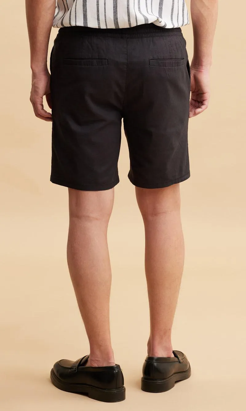 Shortsit pellavasekoitetta