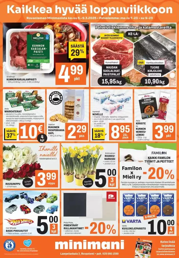 Uusia tarjouksia löydettäväksi - 1