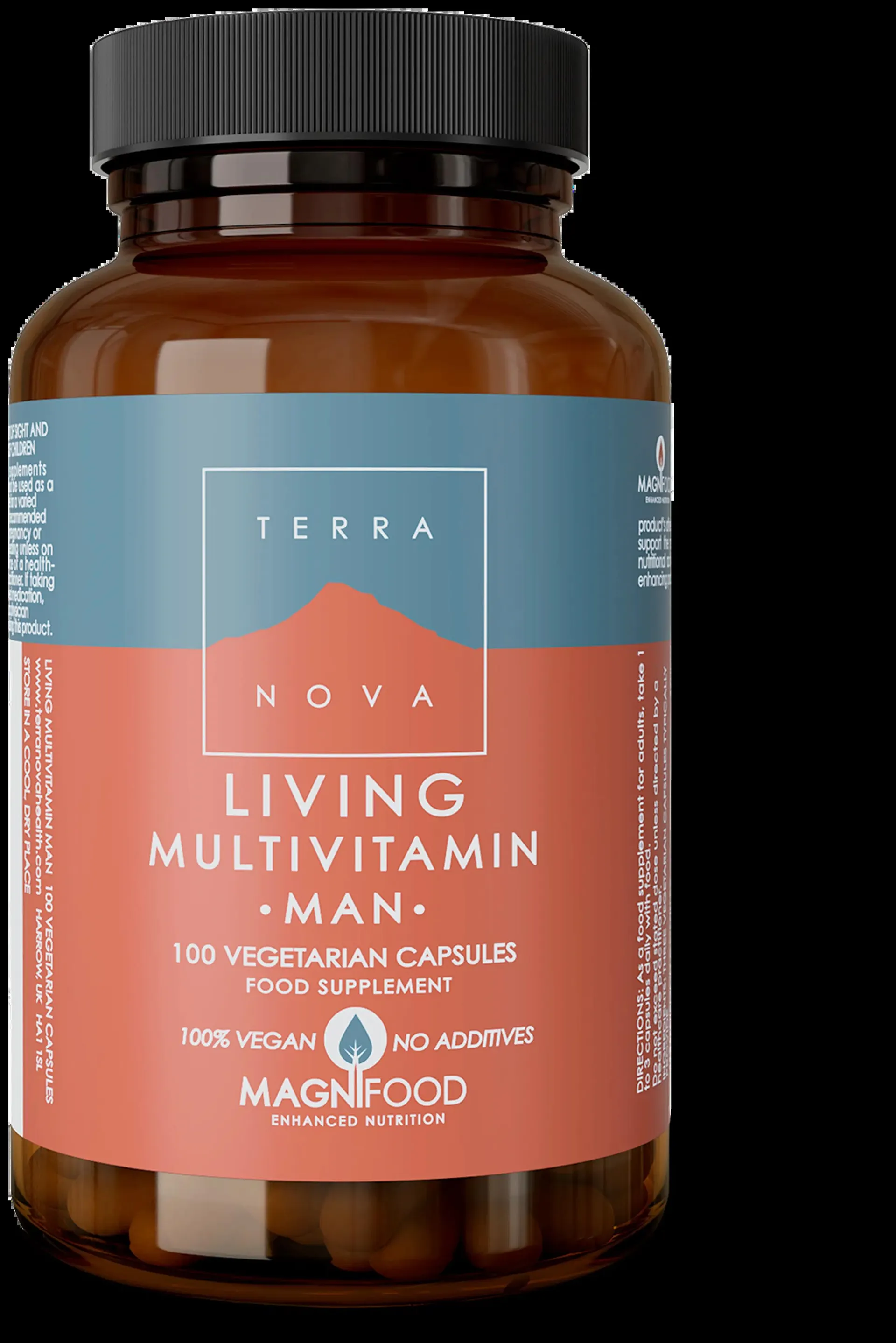 Terranova Living Multivitamin MAN 100 kaps.