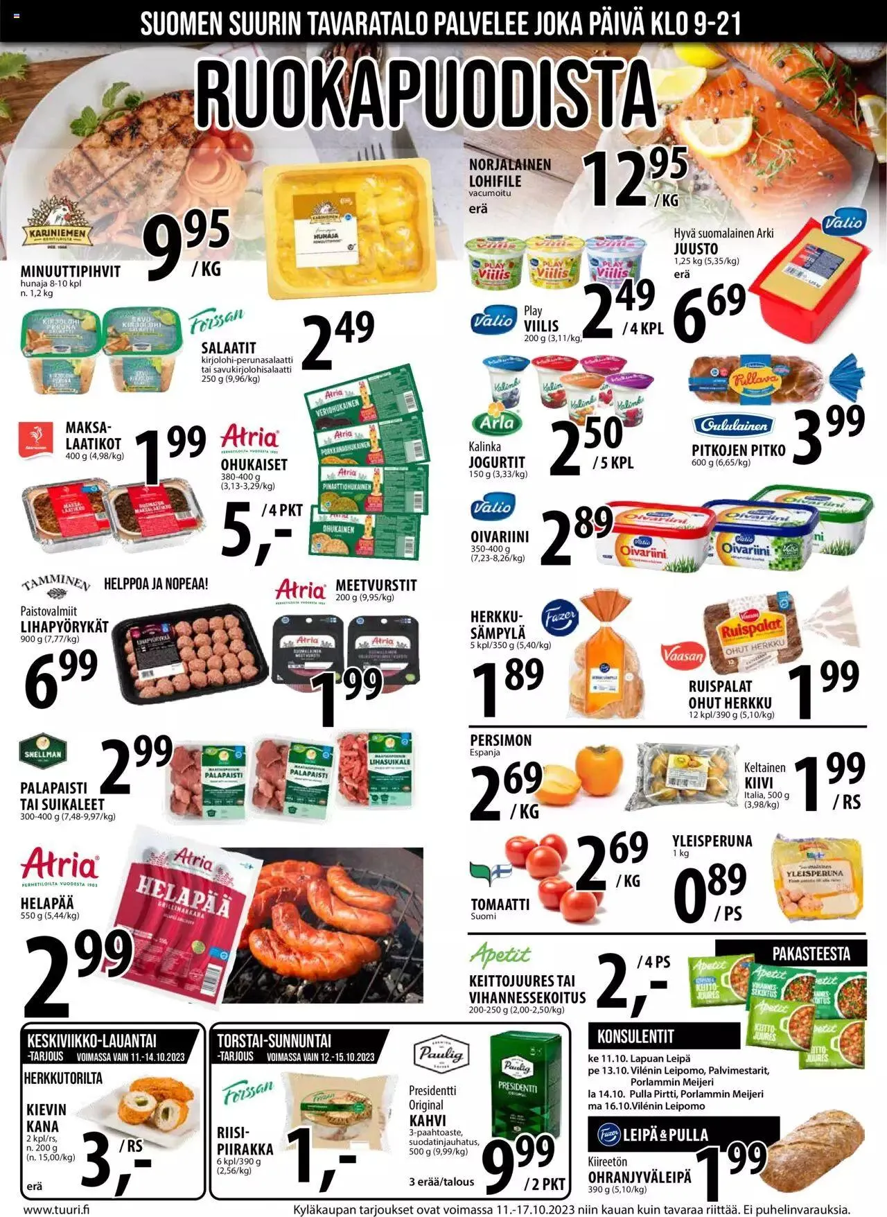 Tuuri tarjoukset voimassa alkaen 11. lokakuuta - 17. lokakuuta 2023 - Tarjouslehti sivu 8