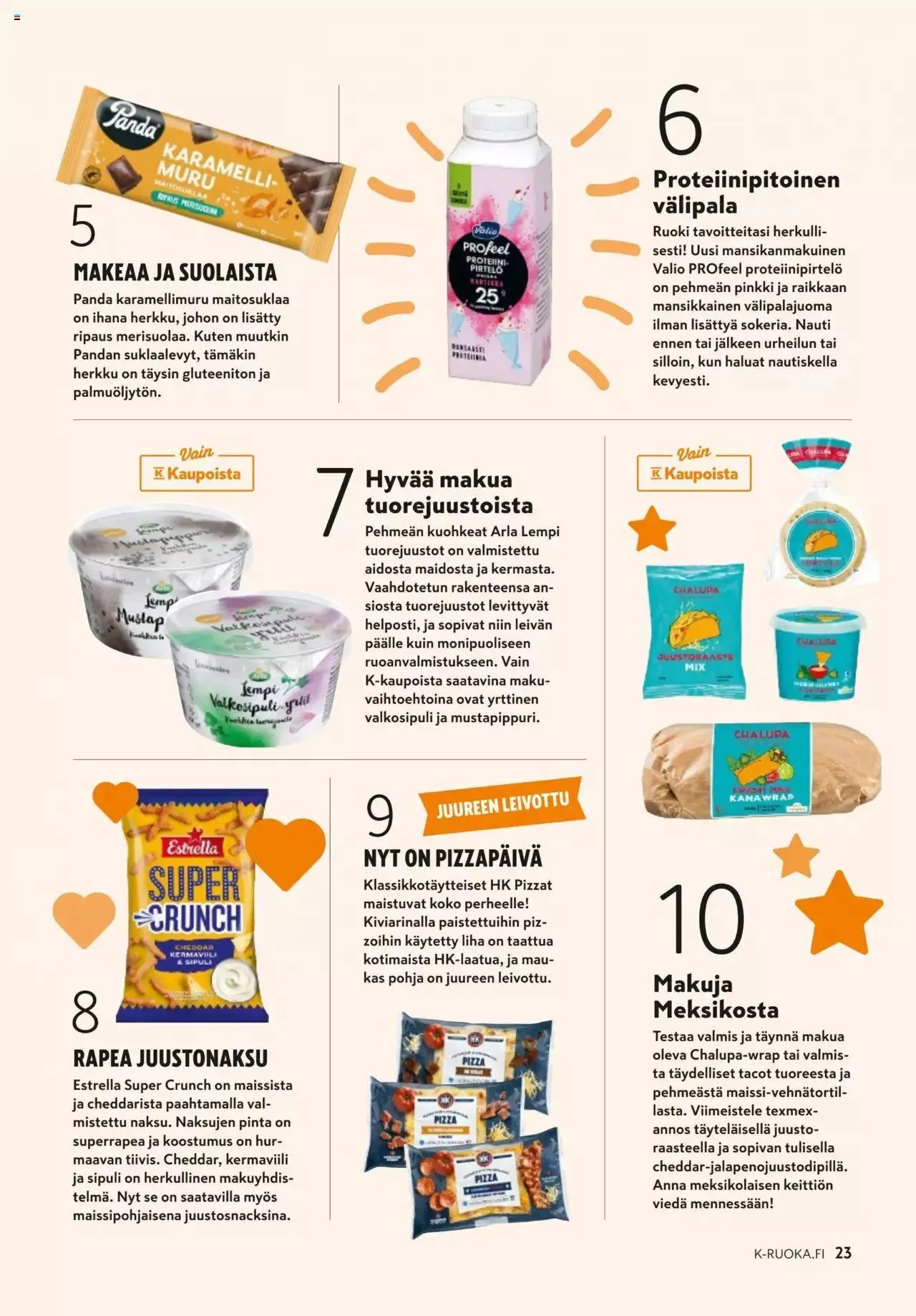 K-Citymarket - K-Ruoka voimassa alkaen 4. lokakuuta - 31. lokakuuta 2023 - Tarjouslehti sivu 23