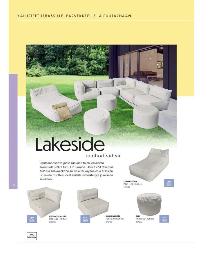 Kesa 2024 voimassa alkaen 20. maaliskuuta - 31. elokuuta 2024 - Tarjouslehti sivu 34