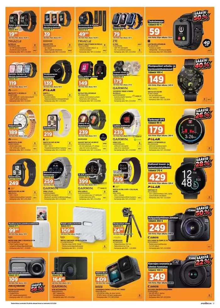 Power tarjoukset voimassa alkaen 21. marraskuuta - 19. tammikuuta 2025 - Tarjouslehti sivu 15