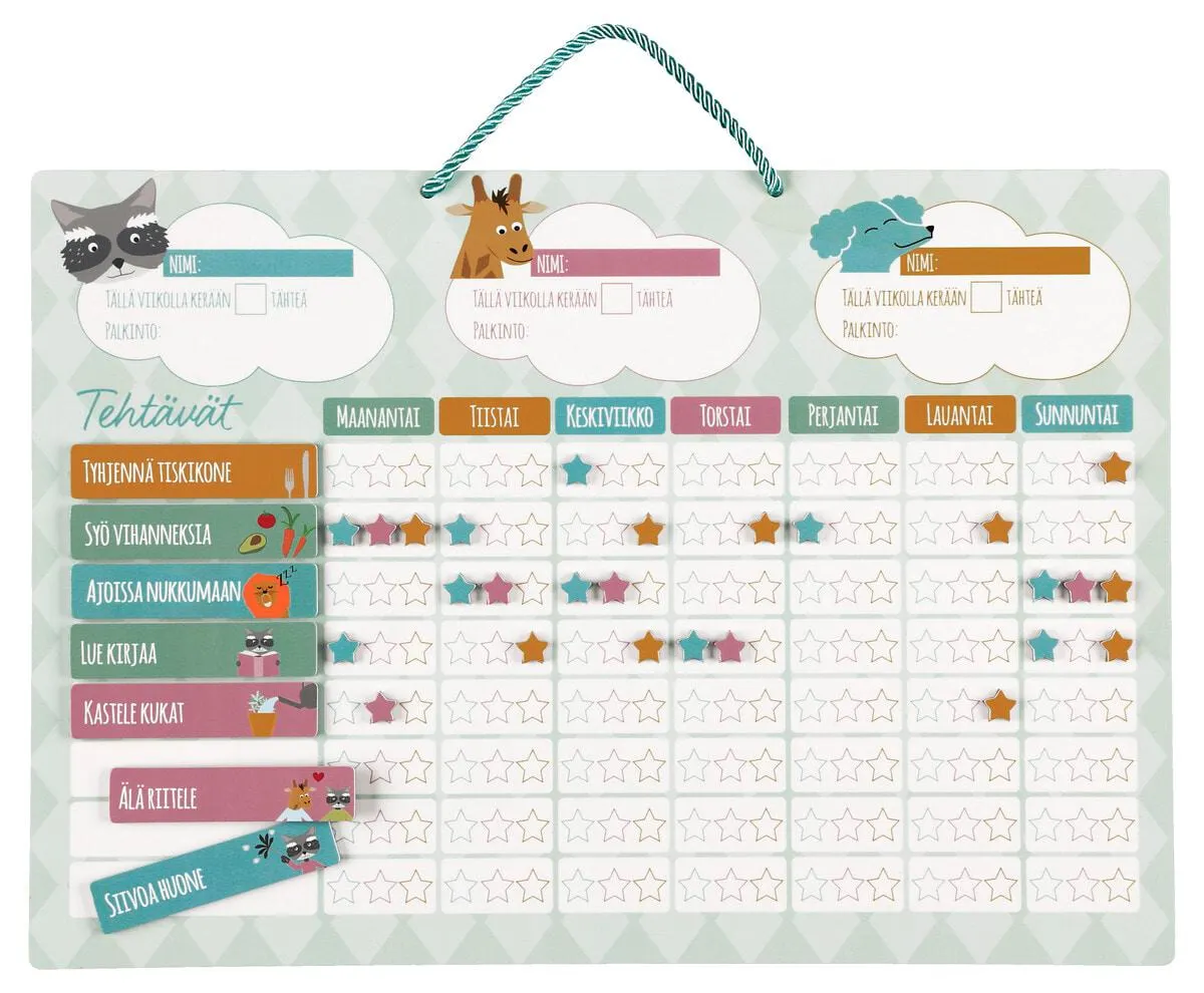 Palkintotaulu magneettinen, suomi