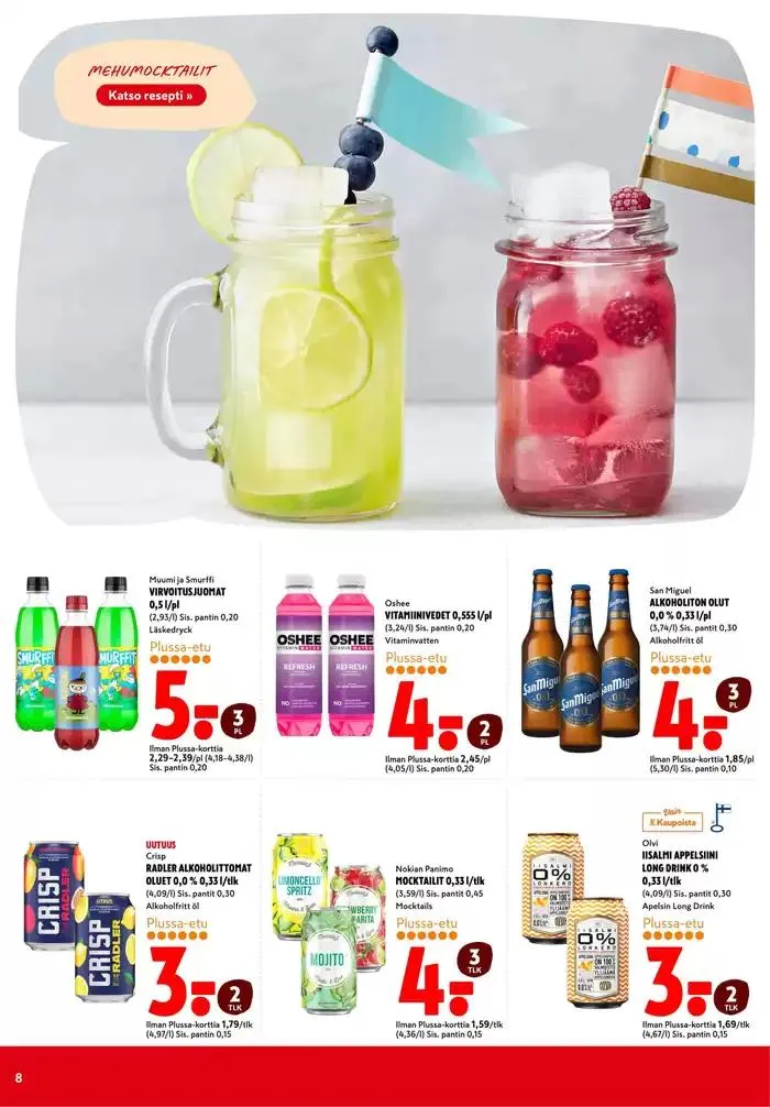 K-citymarket tarjoukset voimassa alkaen 6. helmikuuta - 20. helmikuuta 2025 - Tarjouslehti sivu 8