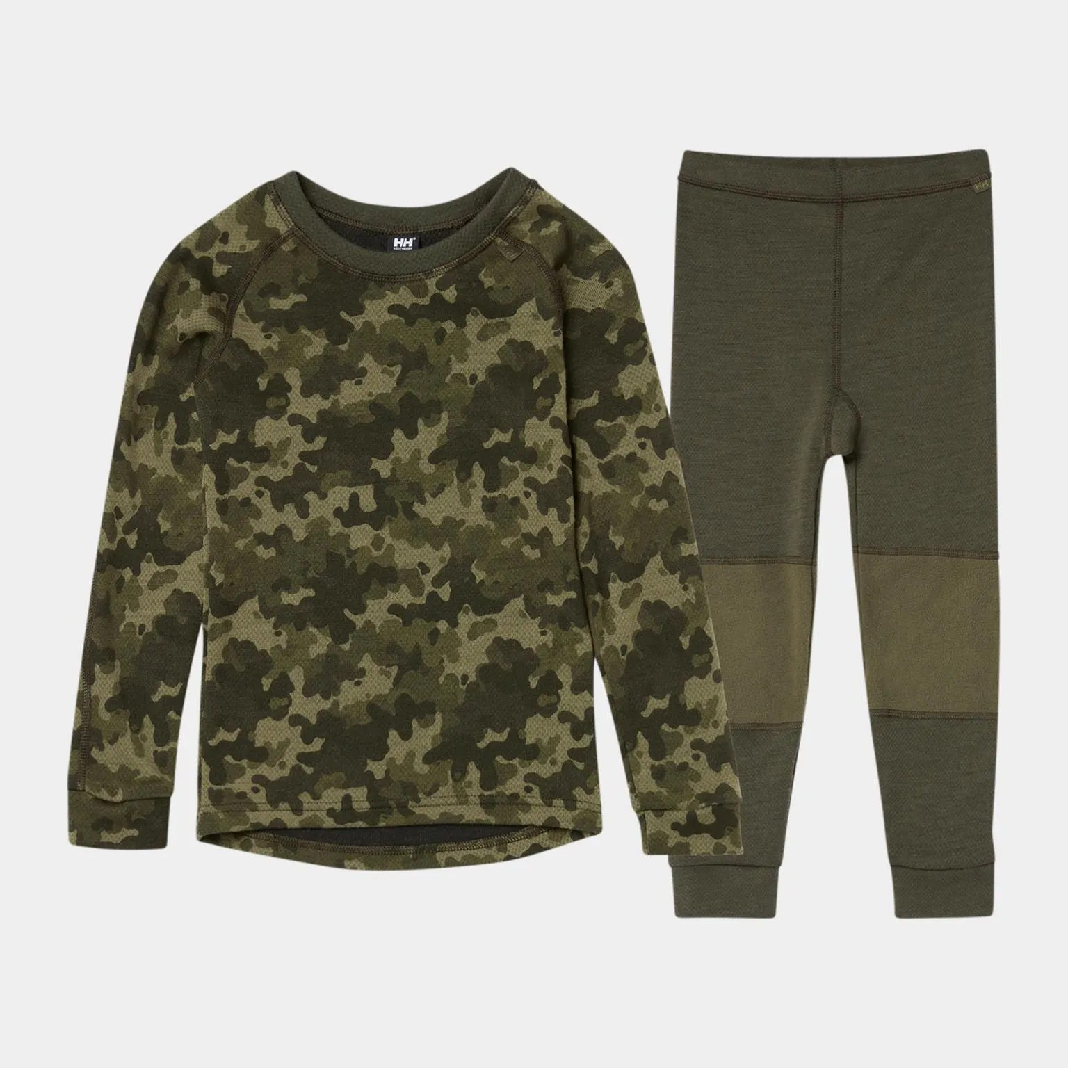 Graphic Lifa Merino Set, lasten kerrasto - Vihreä