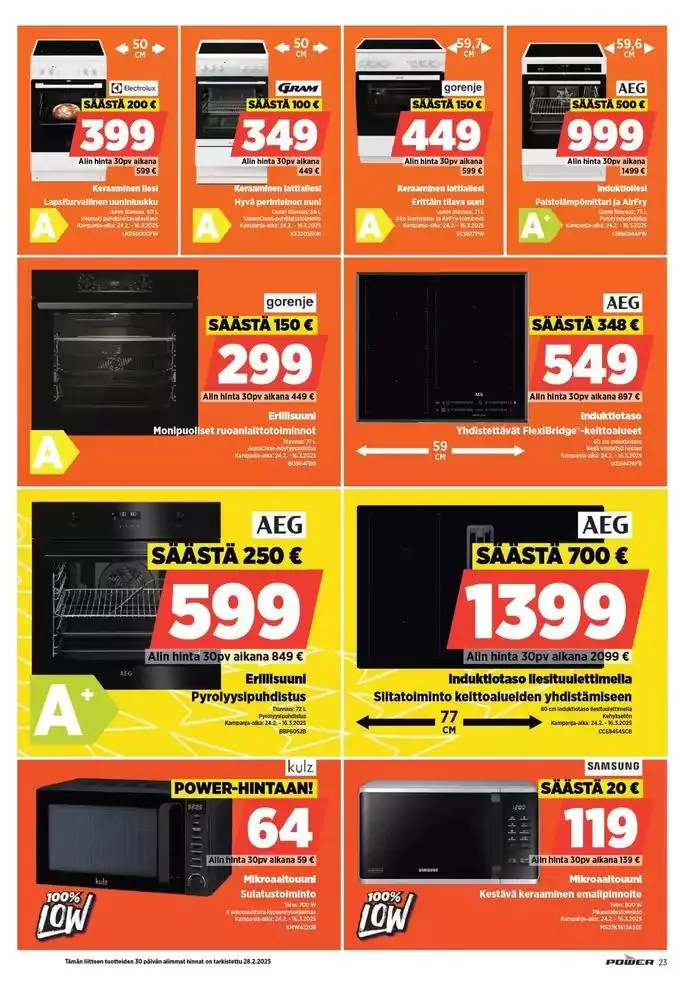 Power tarjoukset voimassa alkaen 30. joulukuuta - 16. maaliskuuta 2025 - Tarjouslehti sivu 27
