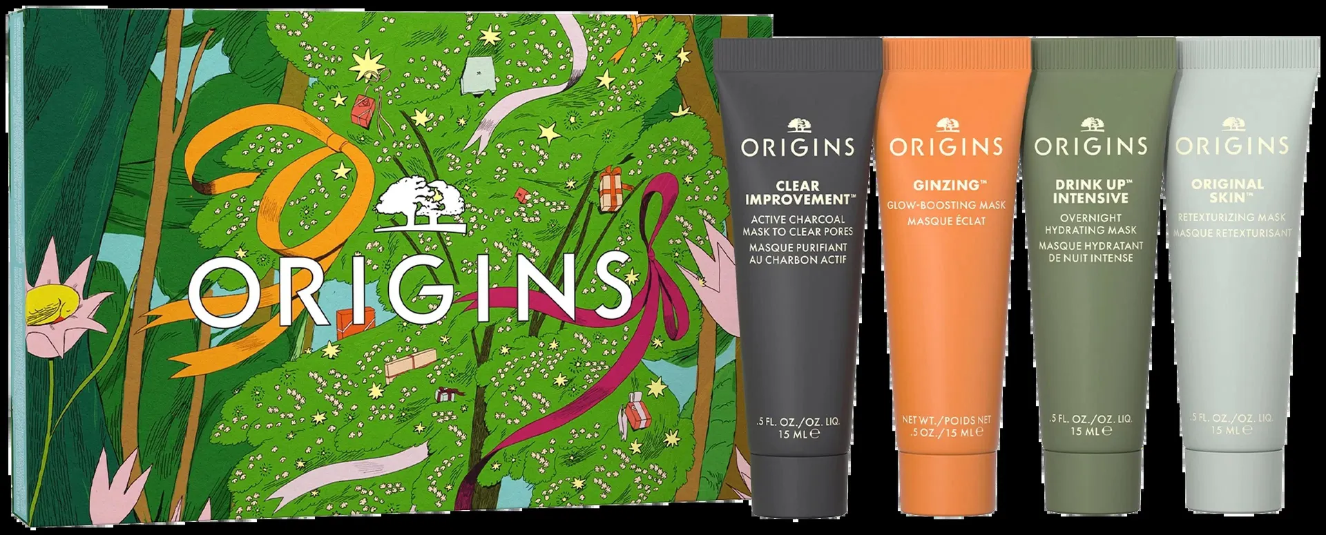 Origins GINZING™ Glowing Essentials -lahjapakkaus