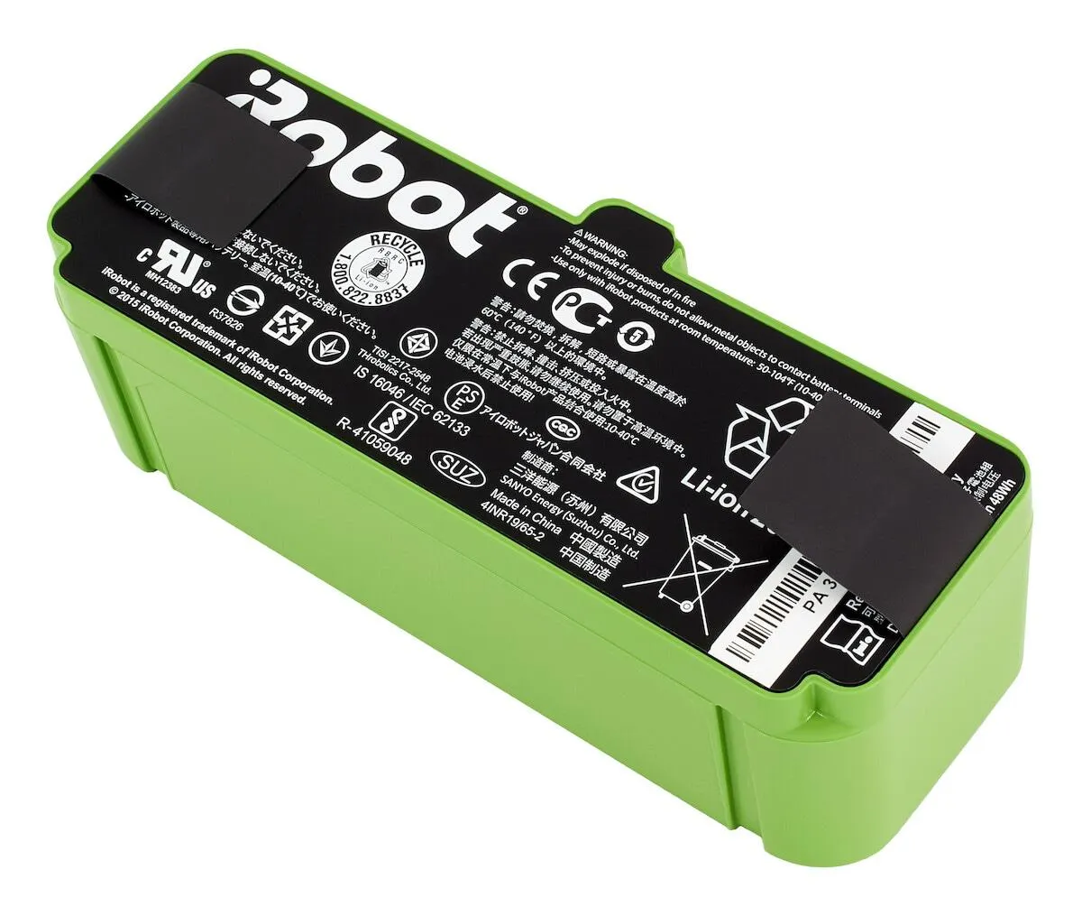Akku iRobot Roomba 900 -sarjaan, 14,4 V/3300 mAh, Li-Ion