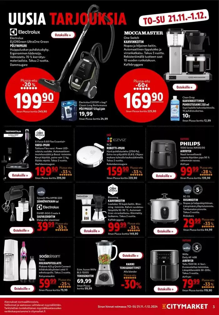 K-citymarket tarjoukset voimassa alkaen 28. marraskuuta - 12. joulukuuta 2024 - Tarjouslehti sivu 8