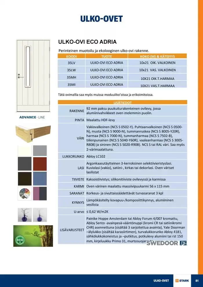 Ovivalikoima voimassa alkaen 19. marraskuuta - 31. joulukuuta 2024 - Tarjouslehti sivu 81