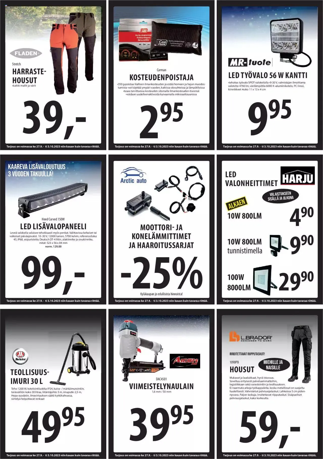 Tuuri tarjoukset voimassa alkaen 27. syyskuuta - 3. lokakuuta 2023 - Tarjouslehti sivu 13
