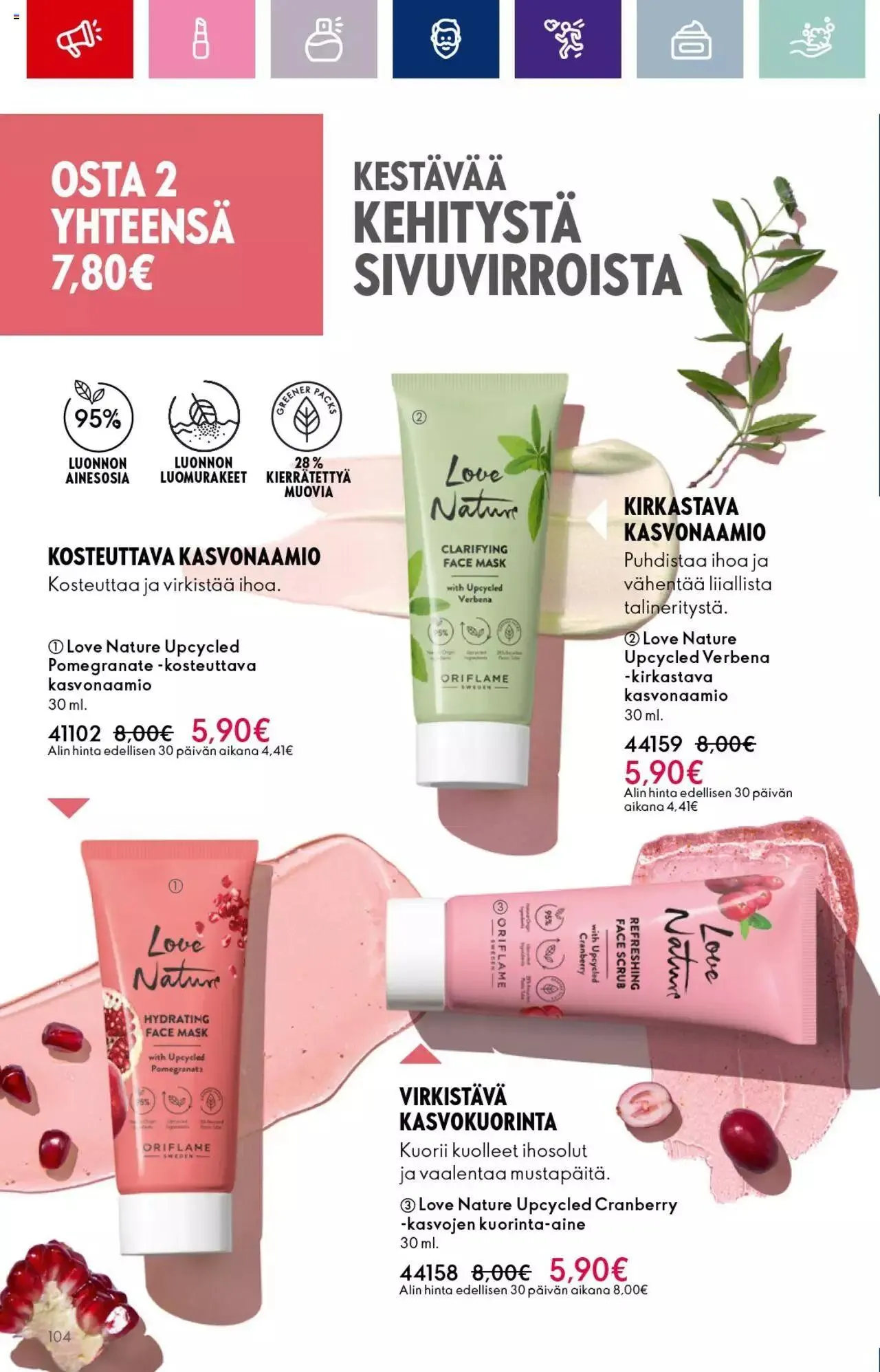 Oriflame - Esite 14 voimassa alkaen 13. syyskuuta - 3. lokakuuta 2023 - Tarjouslehti sivu 104