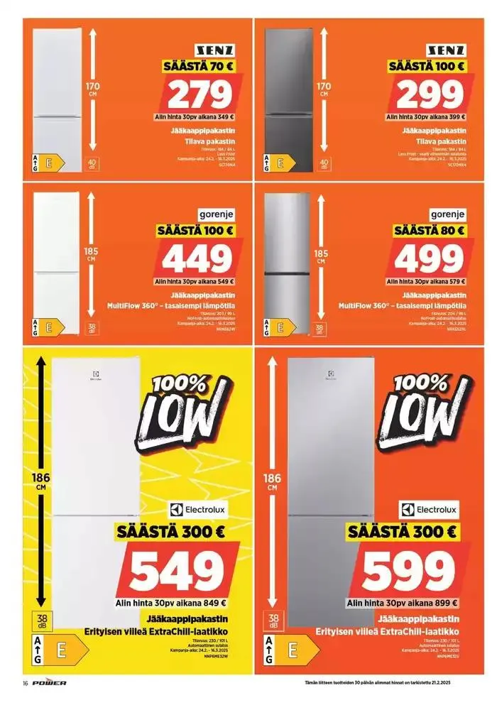 Power tarjoukset voimassa alkaen 24. helmikuuta - 20. huhtikuuta 2025 - Tarjouslehti sivu 18