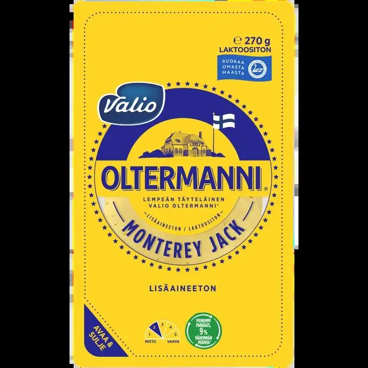 Valio Oltermanni® Monterey Jack e270 g viipale