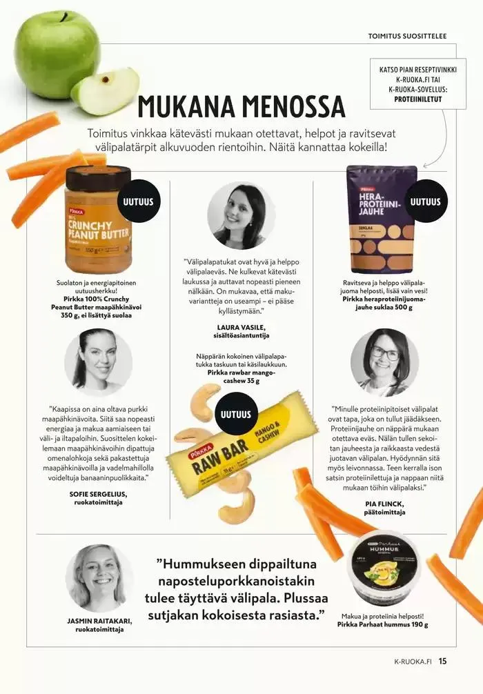 K-Ruoka 1/2025 voimassa alkaen 5. helmikuuta - 19. helmikuuta 2025 - Tarjouslehti sivu 15